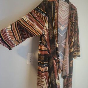 Avenue Animal Print Cardigan